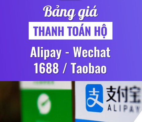 Phí thanh toán hộ 1688 ở Việt Nam